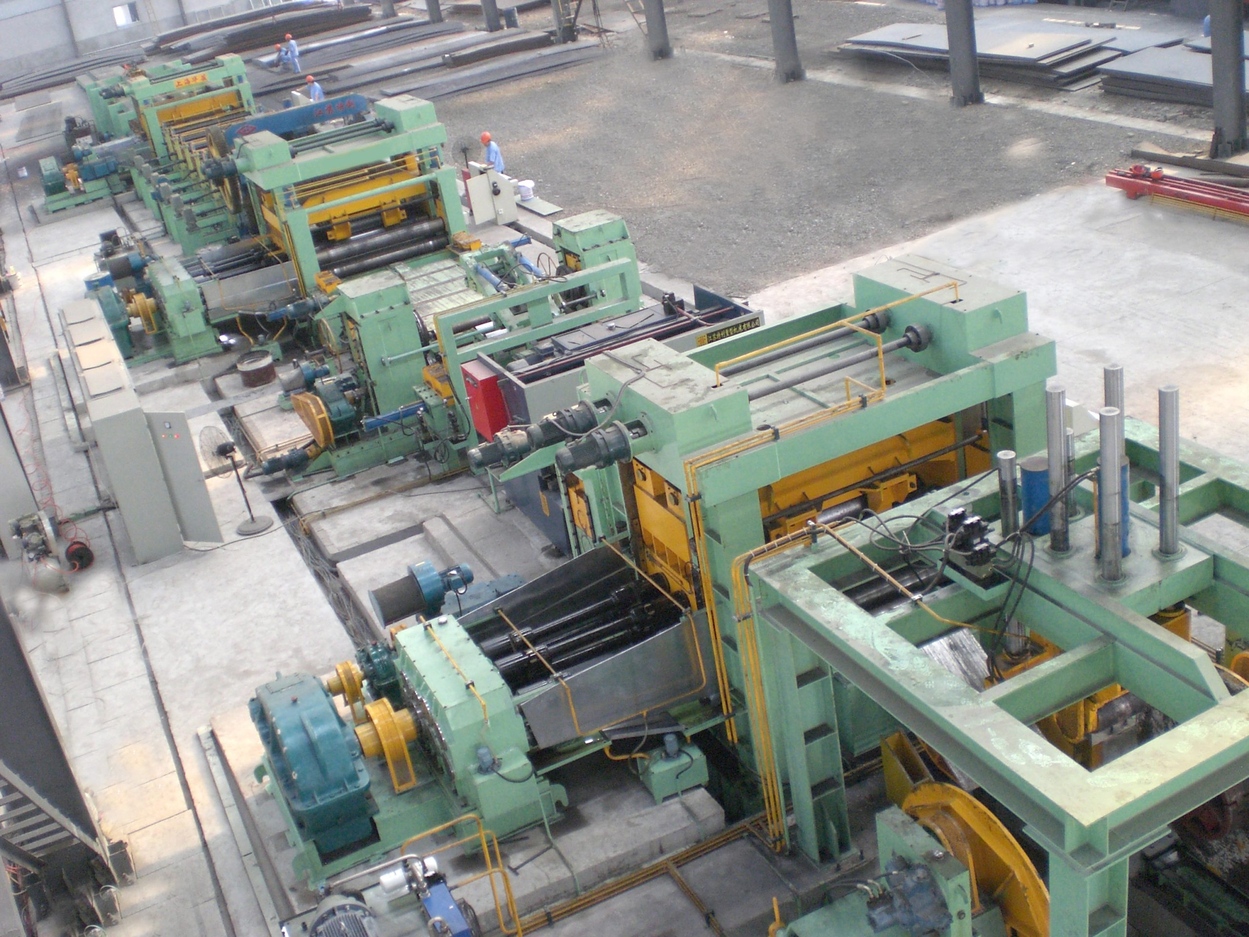 Hot Rolled Steel Cut To Length LineFrom Left to Right scaled